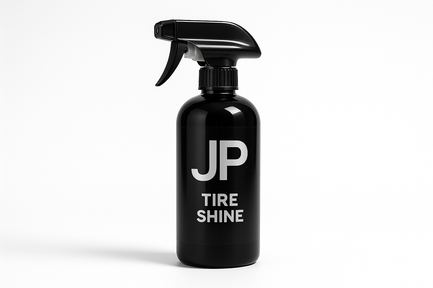 JP Tire shine spray bottle
