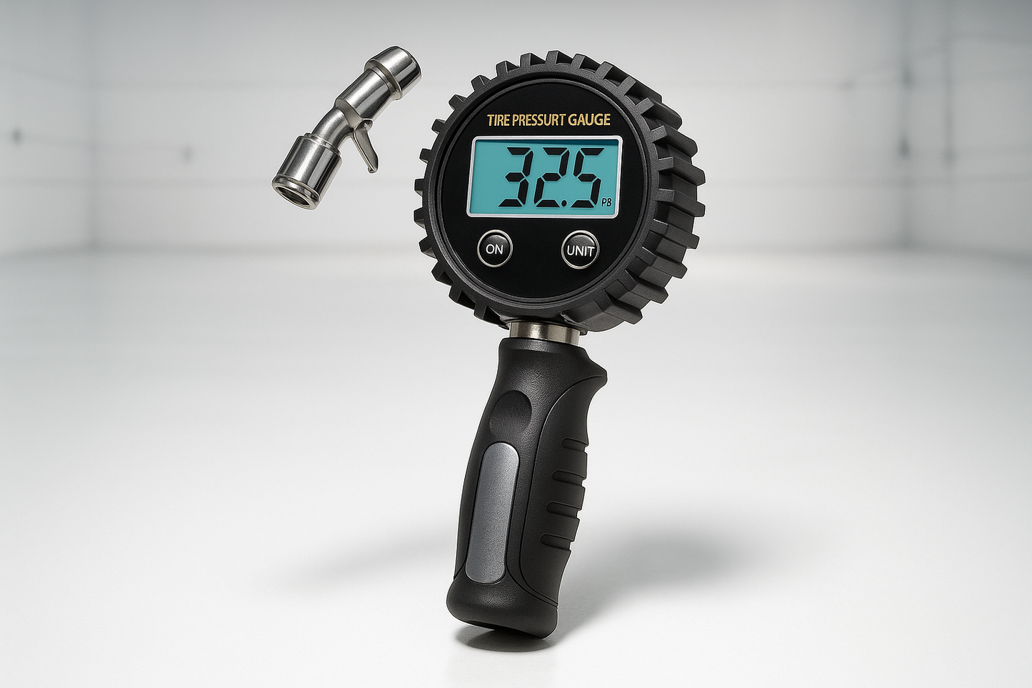 Tire pressure gauge for cars
